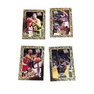 1994-95 NBA Hoops Basketball Gold Mine Cards Lot Of 4